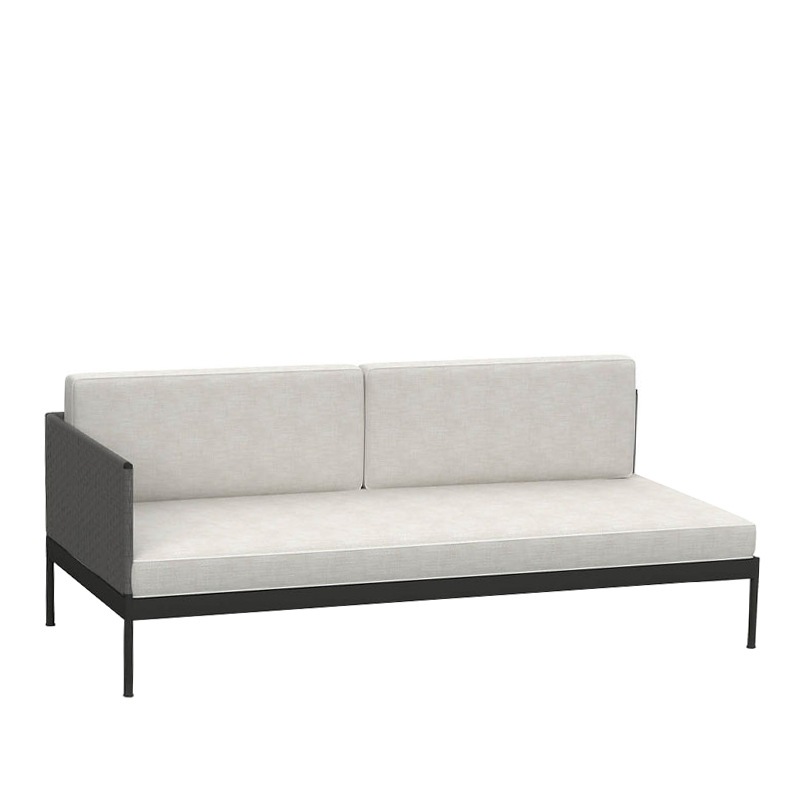 Roda BASKET 2-Sitzer Eckelement 200 x 90 cm