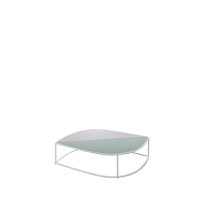 Roda LEAF Couchtisch, milk 67 x 120 cm