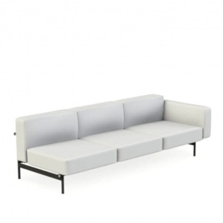Roda ESTENDO 3-Sitzer Sofa-Element links
