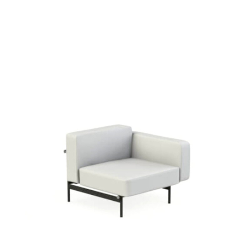 Schutzhülle für ESTENDO 1-Sitzer Sofa-Element links